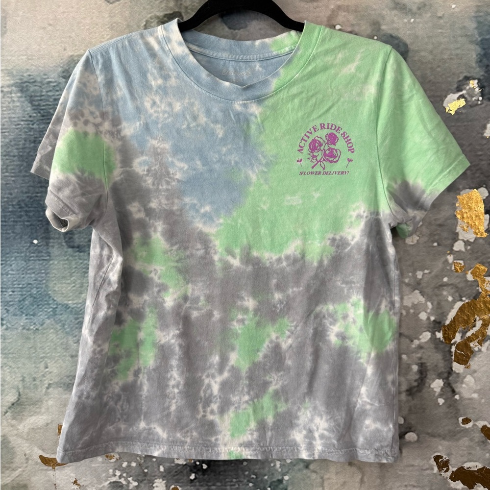 Active Ride Shop Tye Die Flower T Shirt